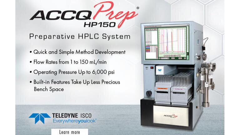 High Pressure Preparative Liquid Chromatography System